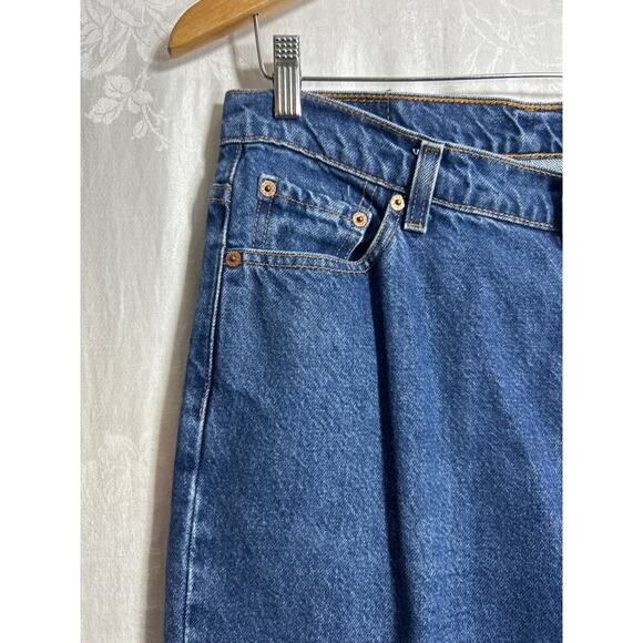VTG Levis Jeans 512 15 Jr M Slim Fit Straight Leg 1998 Medium Wash Blue Denim - Picture 2 of 15